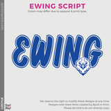 Hoodie - Royal (Ewing Script #143811)