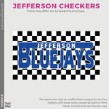 Hoodie - Athletic Grey (Jefferson Checkers #143830)