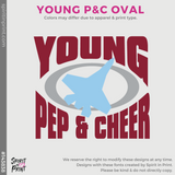 Long Sleeve Tee - Athletic Maroon (Young Pep & Cheer)