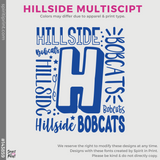 Hoodie - Royal (Hillside Multiscript #143859)