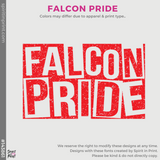 Basic Tee - Red (Fancher Creek Falcon Pride #143861)