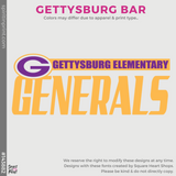 Crewneck Sweatshirt - Purple (Gettysburg Bar #143882)