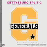 Basic Tee - Bright Gold (Gettysburg Split G #143883)