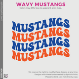 Basic Tee - White (Wavy Mustangs #143893)
