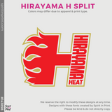 Basic Tee - Red (Hirayama H Split #143898)