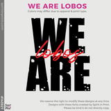Vintage Tee - Black (HB We Are Lobos #143927)