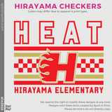 Vintage Tee - Grey Frost (Hirayama Checkers #143928)