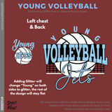 Hoodie - Maroon (Young Volleyball #143986)