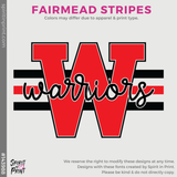 Basic Tee - Red (Fairmead Stripes #14988)