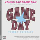 Full-Zip Hoodie - Black (Young P&C Game Day #143997)