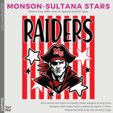 Dri-Fit Tee - Red (Monson-Sultana Stars #144001)