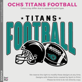 Basic Tee - White (OCHS Titans Football #144005)