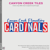 Dri-Fit Tee - Red (Canyon Creek Tiles #144009)