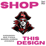 Dri-Fit Tee - Red (Monson-Sultana Checkers #144013)