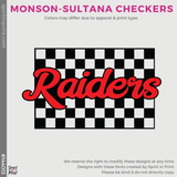 Basic Tee - Red (Monson-Sultana Checkers #144013)