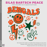 Basic Tee - Orange (Silas Bartsch Peace #144020)