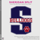 Dri-Fit Tee - Deep Red (Sheridan Split #144056)