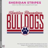 Basic Tee - Navy (Sheridan Stripes #144057)