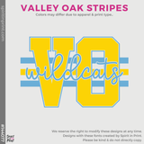 Basic Tee - Bright Gold (Valley Oak Stripes #144077)