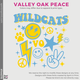 Basic Tee - Athletic Heather (Valley Oak Peace #144078)