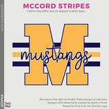 Basic Core Long Sleeve - Athletic Heather (McCord Stripes #144081)