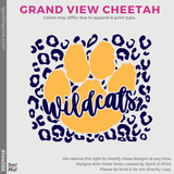 Basic Tee - White (Grand View Cheetah #144088)