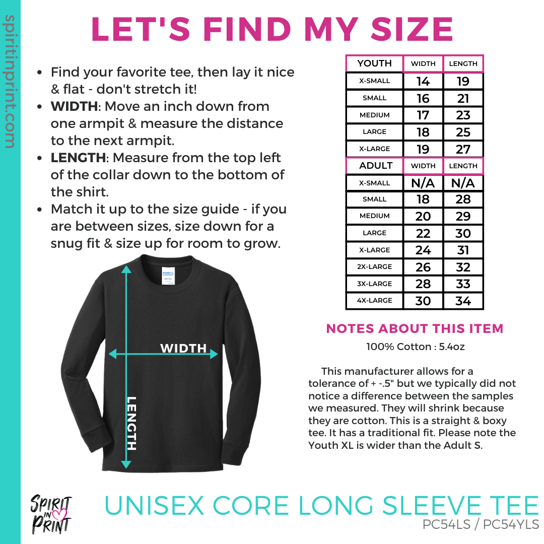 Basic Core Long Sleeve - Light Blue (Valley Oak Circle #143800