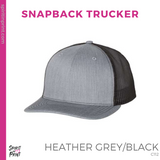 Richardson Snapback Trucker Cap (young Pep & Cheer)