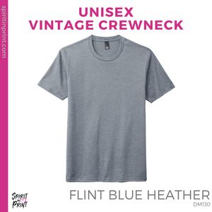Vintage Tee - Flint Blue Heather (Fresno Swing PSWB)
