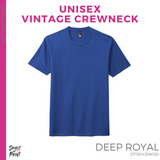 Vintage Tee - Deep Royal (Miramonte Stripes #143780)