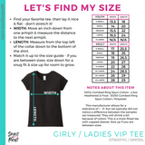 Girly VIP Tee - Royal Frost (Jefferson Repeat #143831)