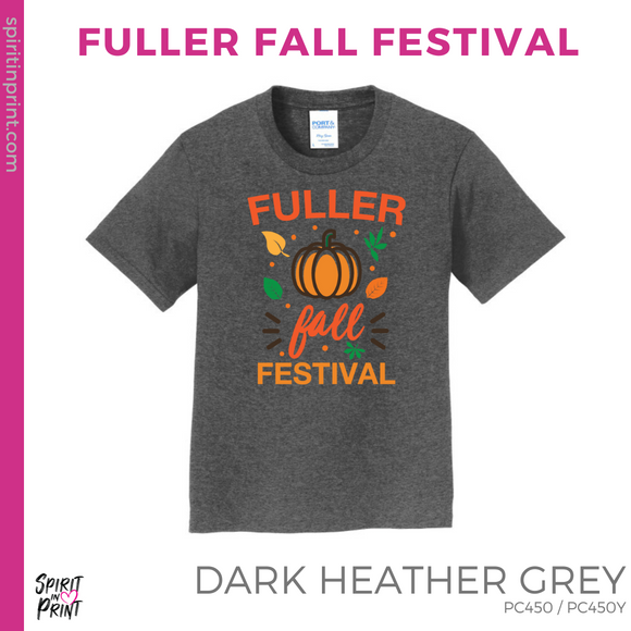 Basic Tee - Dark Grey (Fuller Fall Festival)