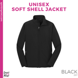 Soft Shell Jacket - Black (Stone Creek Staff)