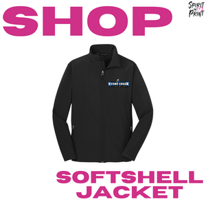 Soft Shell Jacket - Black (Stone Creek Staff)