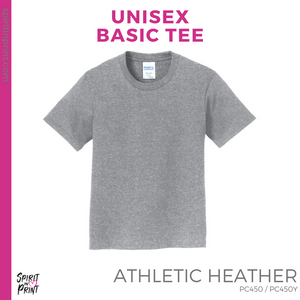 Basic Tee - Athletic Heather (Jefferson Repeat #143831)