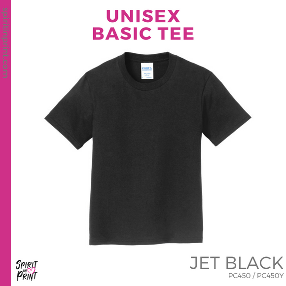 Basic Tee - Black (Nelson Wings #143731)