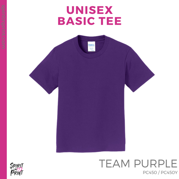 Basic Tee - Purple (Gettysburg Arch #143767)