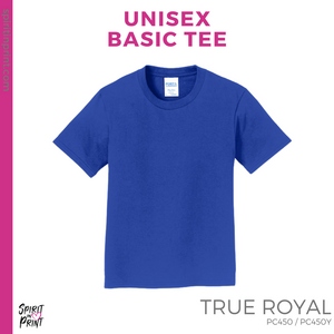 Basic Tee - Royal (Stone Creek Checkers #143787)