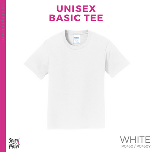 Basic Tee - White (Softball Mama Checkers #143824)