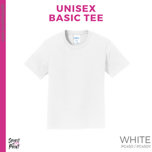 Basic Tee - White (Stone Creek Checkers #143787)