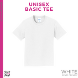 Basic Tee - White (Miramonte Stripes #143780)