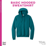 Hoodie -Teal (OCHS Titans Waves #144004)