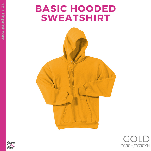 Hoodie - Gold (Valley Oak Checkers #143801)