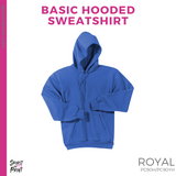 Hoodie - Royal (Hillside Split #143755)
