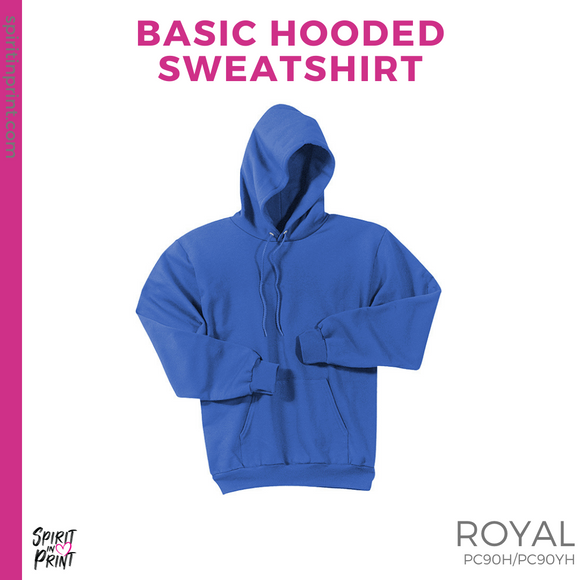 Hoodie - Royal (Centennial Split #143783)