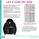 Full-Zip Hoodie - Athletic Heather (PCA Block #143823)