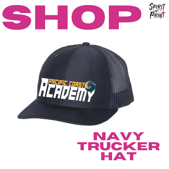 Trucker Hat - Navy (PCA Block)