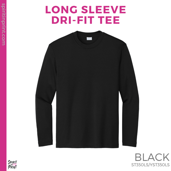 Dri-Fit Long Sleeve - Black (Trojans Split #143933)