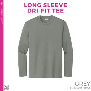Dri-Fit Long Sleeve - Grey (Trojans Split #143933)
