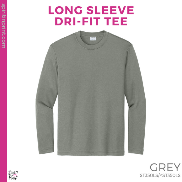Dri-Fit Long Sleeve - Grey (Trojans Split #143933)